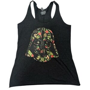 Star Wars Black Floral Darth Vader Women’s Tank